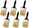 3" Flat Paint Brushes – Professional DIY Tools for Walls, Trim, Furniture, Fence & Deck